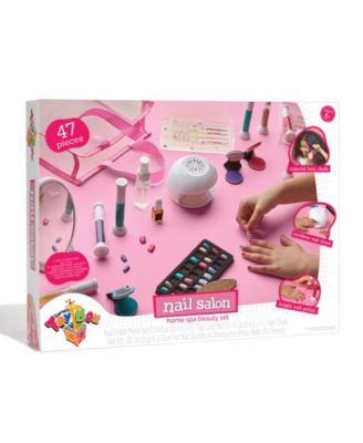 Geoffrey's Toy Box Pampered Play Pedicure Slipper Set, Created for Macy's - Pink