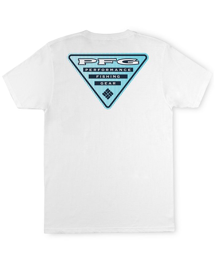 Columbia Men's Performance Fishing Gear Triangle Logo T-Shirt - Macy's