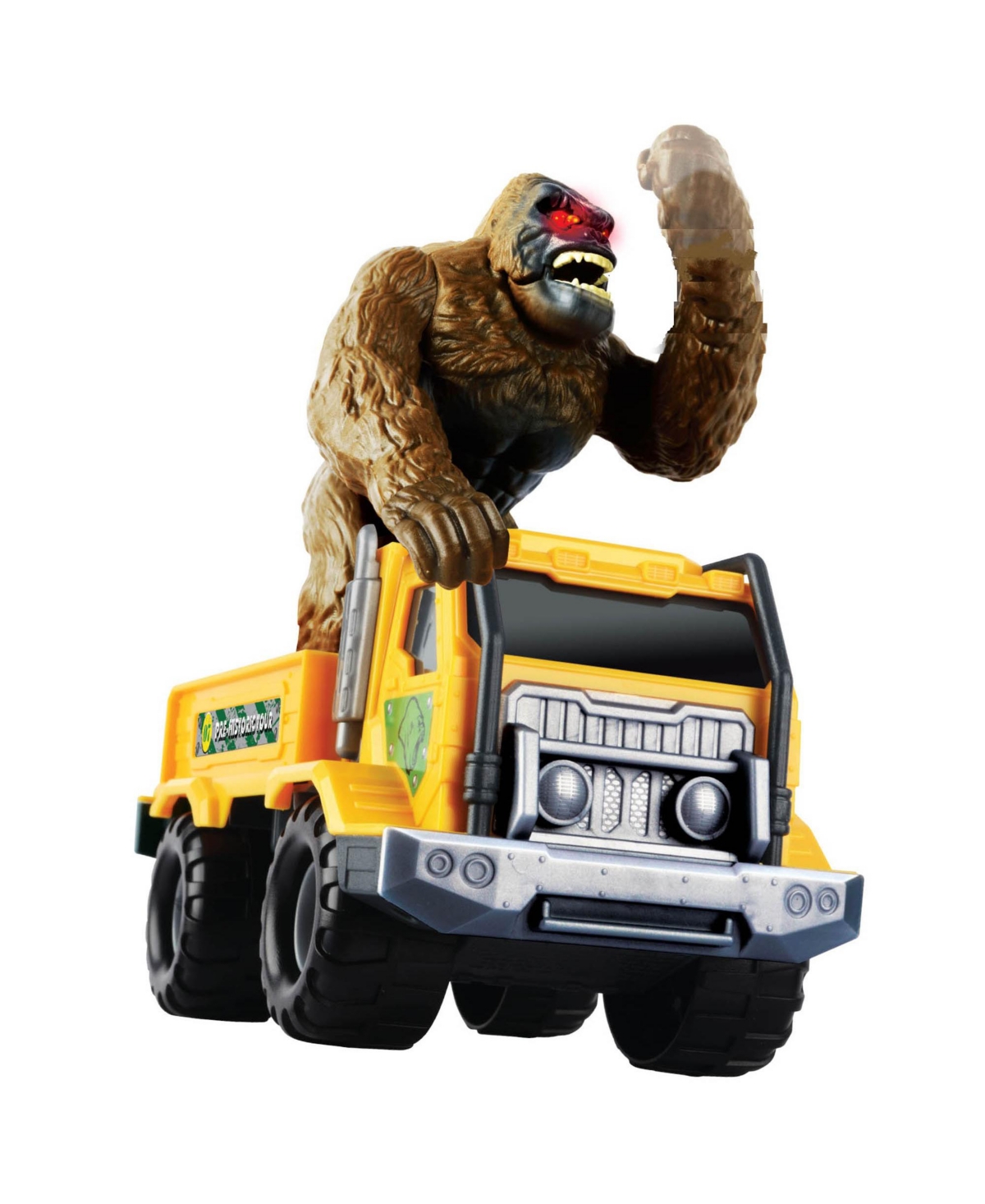 Redbox Light Sound Gorilla Transporter Children's Play Truck Gorilla Figurine In Multi