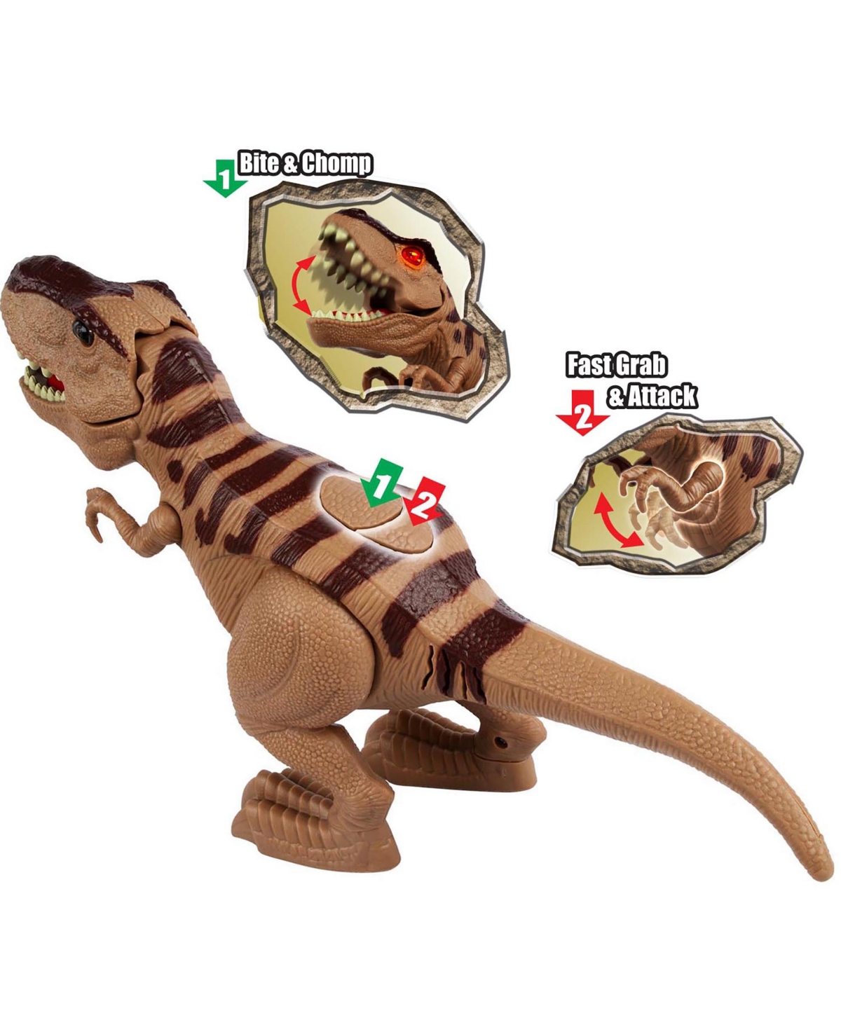 Redbox Prehistoric Times Trex Transporter Light Sounds Children's Play Truck Dinosaur Figurine In Multi