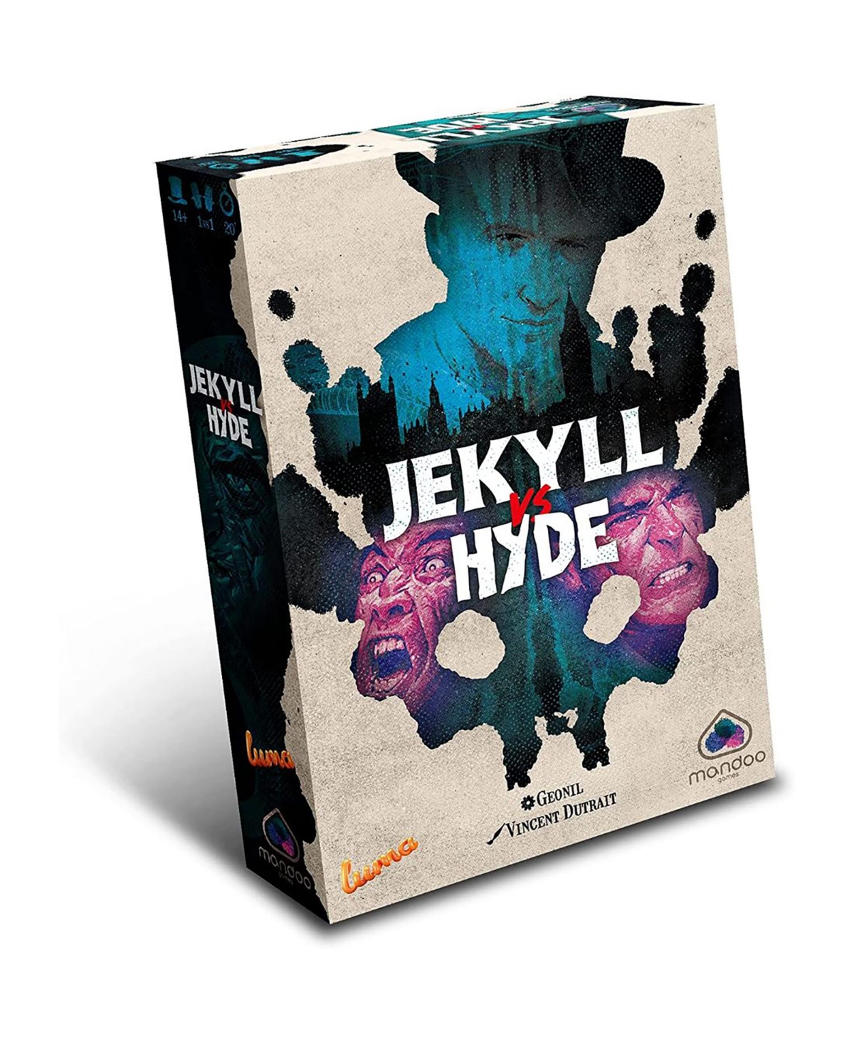 Mandoo Kids' Jekyll Vs. Hyde 2 Player Trick Taking Game Luma Imports In Multi