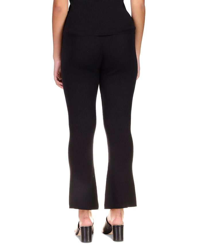 Sanctuary Women's Ribbed HighRise Ankle Pants Macy's