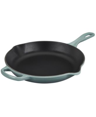 Le Creuset Signature 10.25 White Enameled Cast Iron Skillet + Reviews