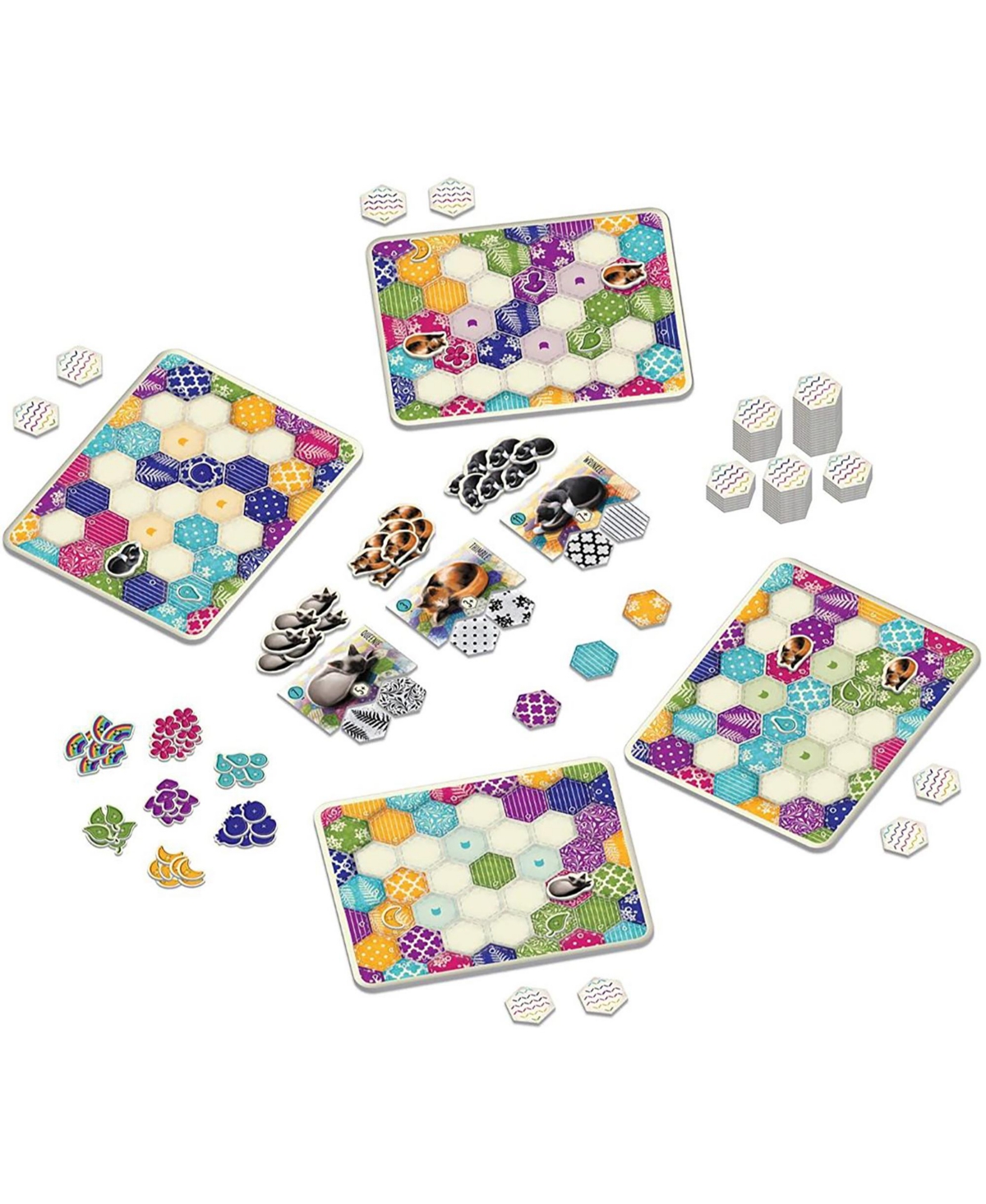 Shop Alderac Entertainment Group Aeg Calico Pattern Tile Laying Board Game In Multi