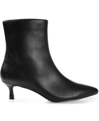 Women's Arely Kitten Heel Pointed Toe Dress Booties