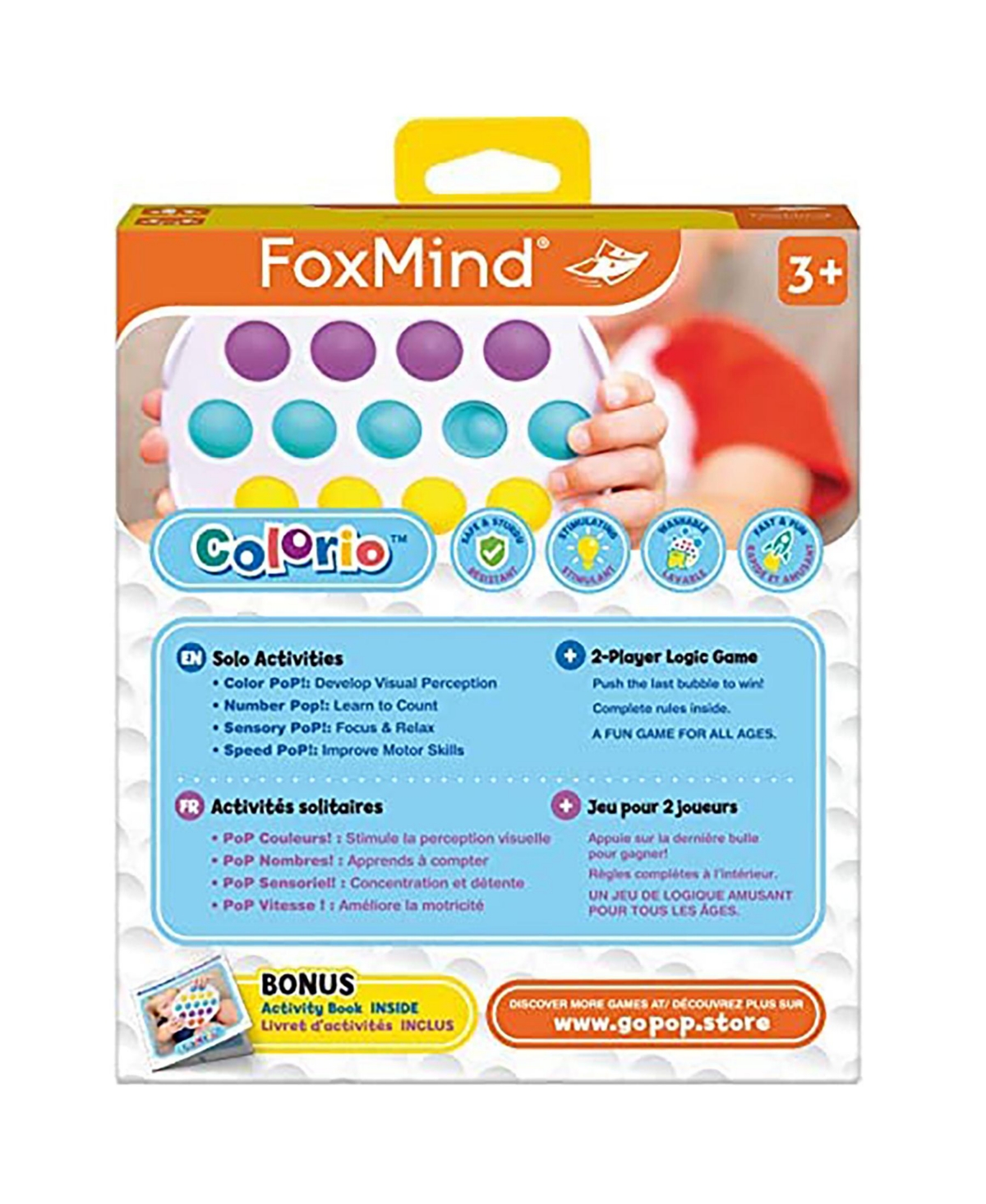 Shop Foxmind Games Go Pop Colorio Frosty In Multi