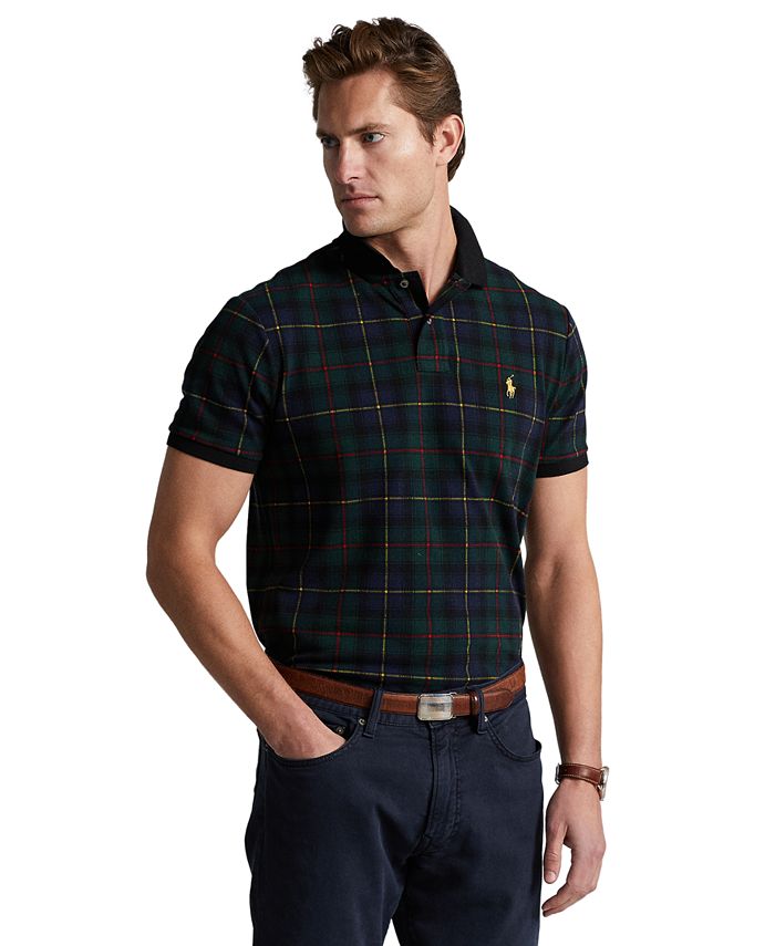 Polo Ralph Lauren Men's Polo Tartan Polo Shirt - Macy's