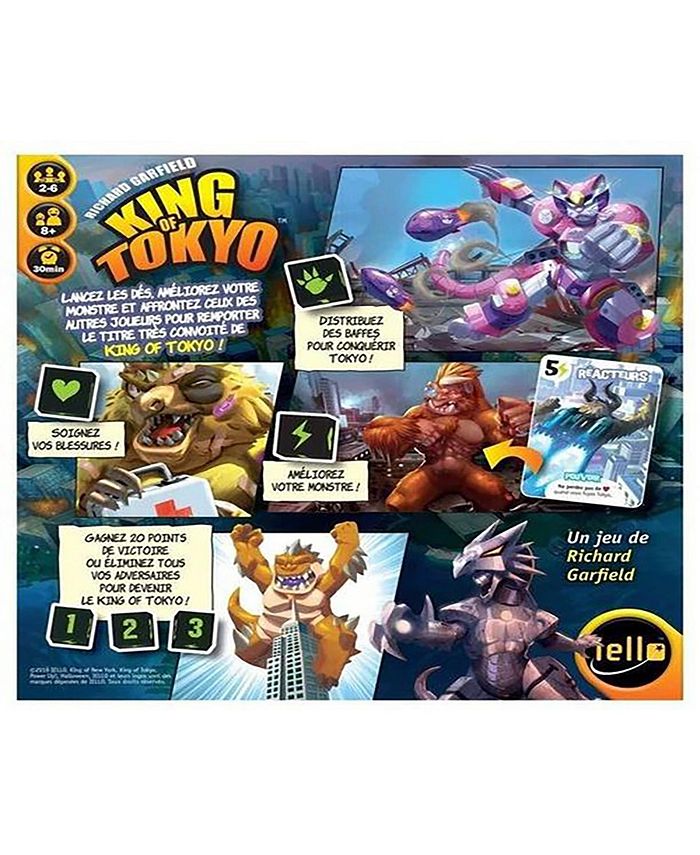Jeu De Société King Of Tokyo Jeu De Réflexion Iello - Jeux - Jouets