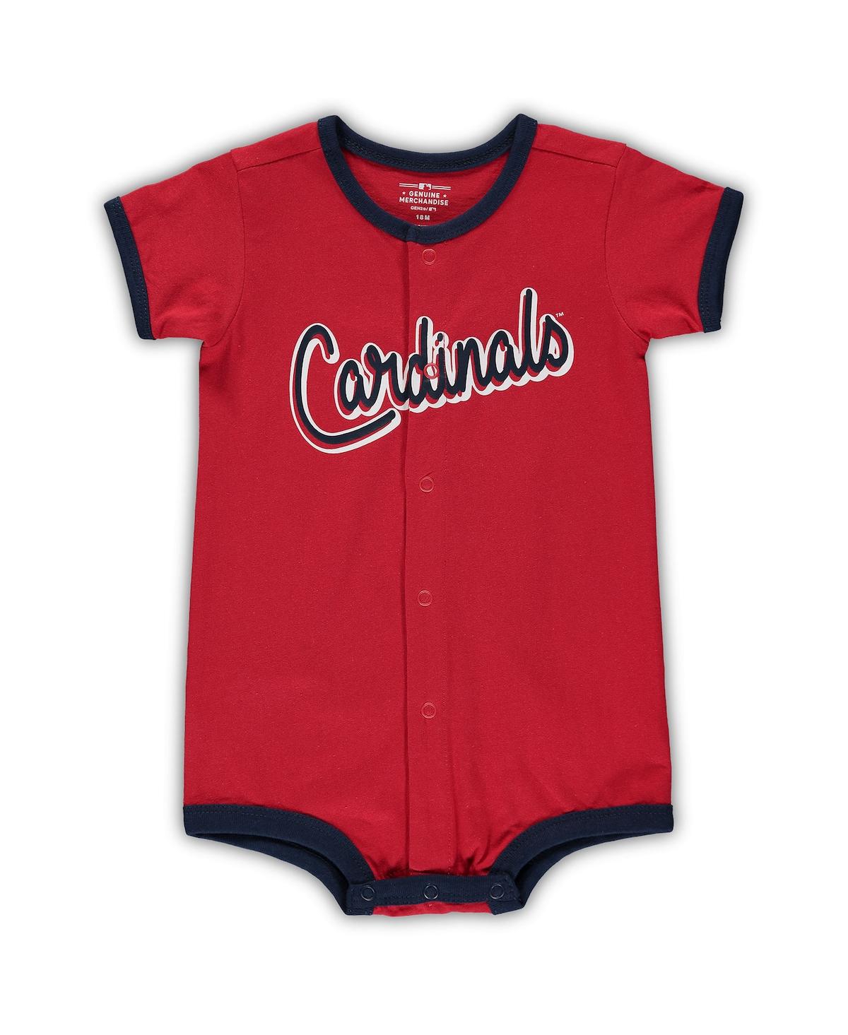 Shop Outerstuff Infant Boys And Girls Red St. Louis Cardinals Power Hitter Romper