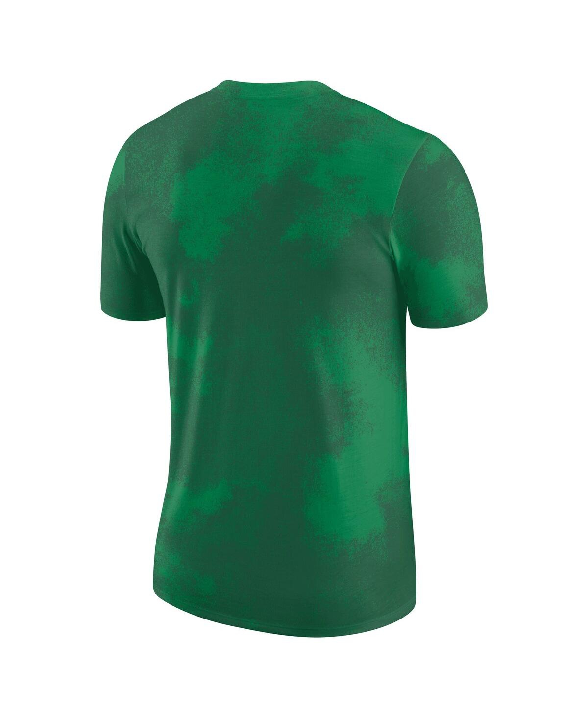 Shop Nike Men's  Green Oregon Ducks Team Stack T-shirt