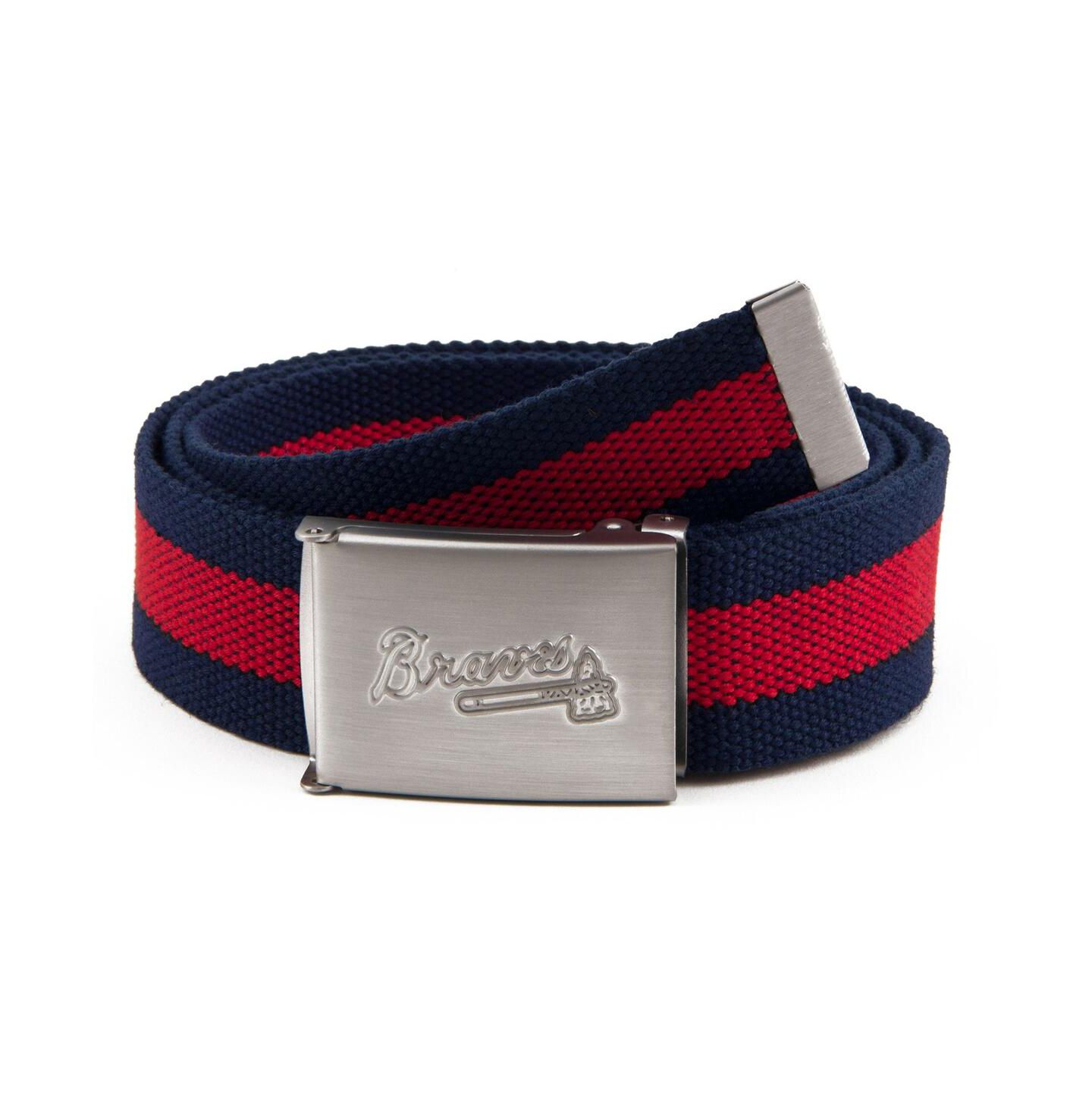 Мужской ремень Eagles Wings Atlanta Braves Fabric Belt — фото 1