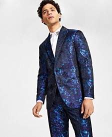 Men's Classic-Fit Abstract Brocade Suit Jacket, Created for Macy's 