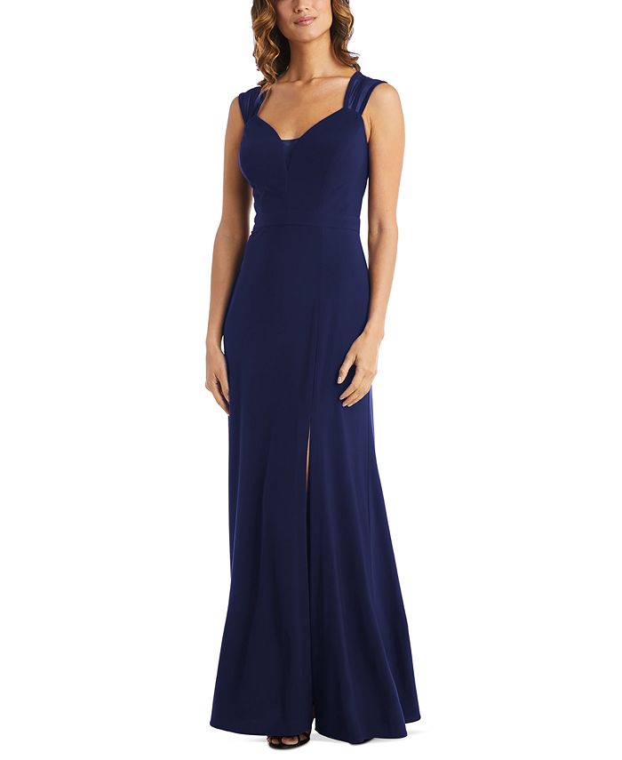 Nightway Petite SweetheartNeck Sleeveless Gown Macy's