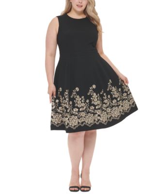 Macy's calvin klein plus size dresses best sale