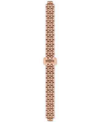 Women's Swiss Lovely Rose Gold PVD Stainless Steel Bracelet Watch 20mm