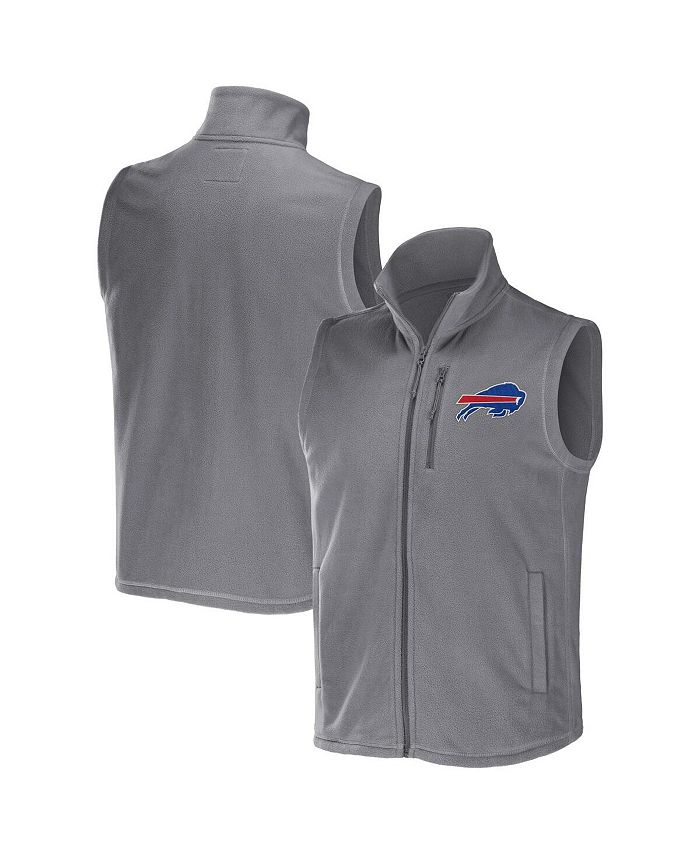 Fanatics Men's NFL x Darius Rucker Collection by Gray Buffalo Bills Polar  Fleece Full-Zip Vest - Macy's