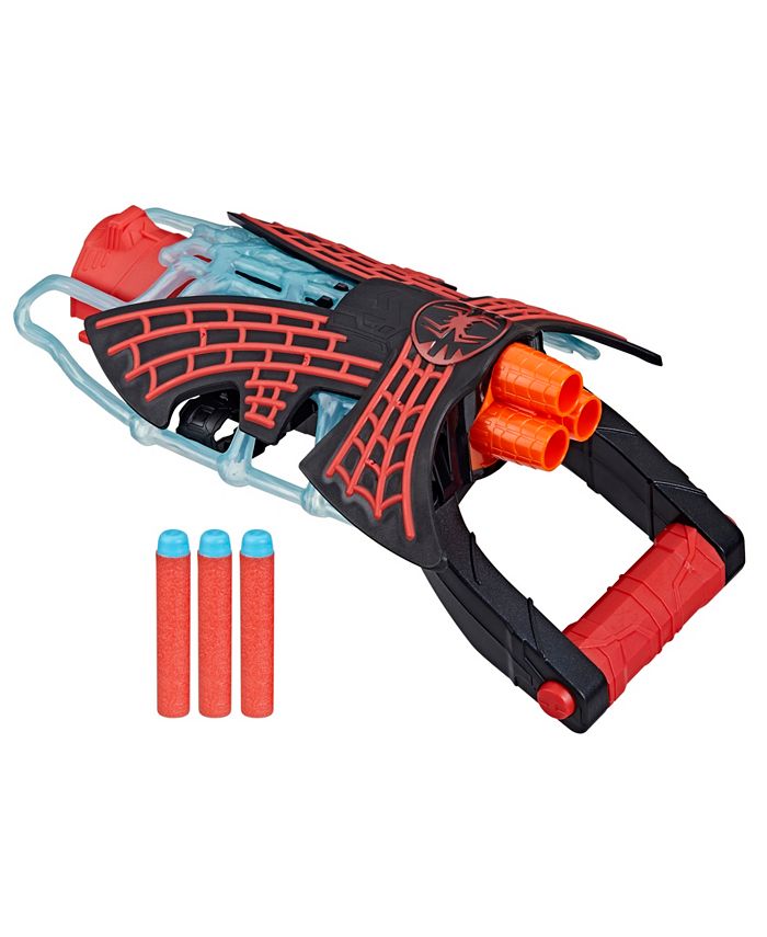 Spider-Man Marvel Spider Man Across The Spider Verse Miles Morales Tri-shot  Blaster & Reviews - All Toys - Macy's