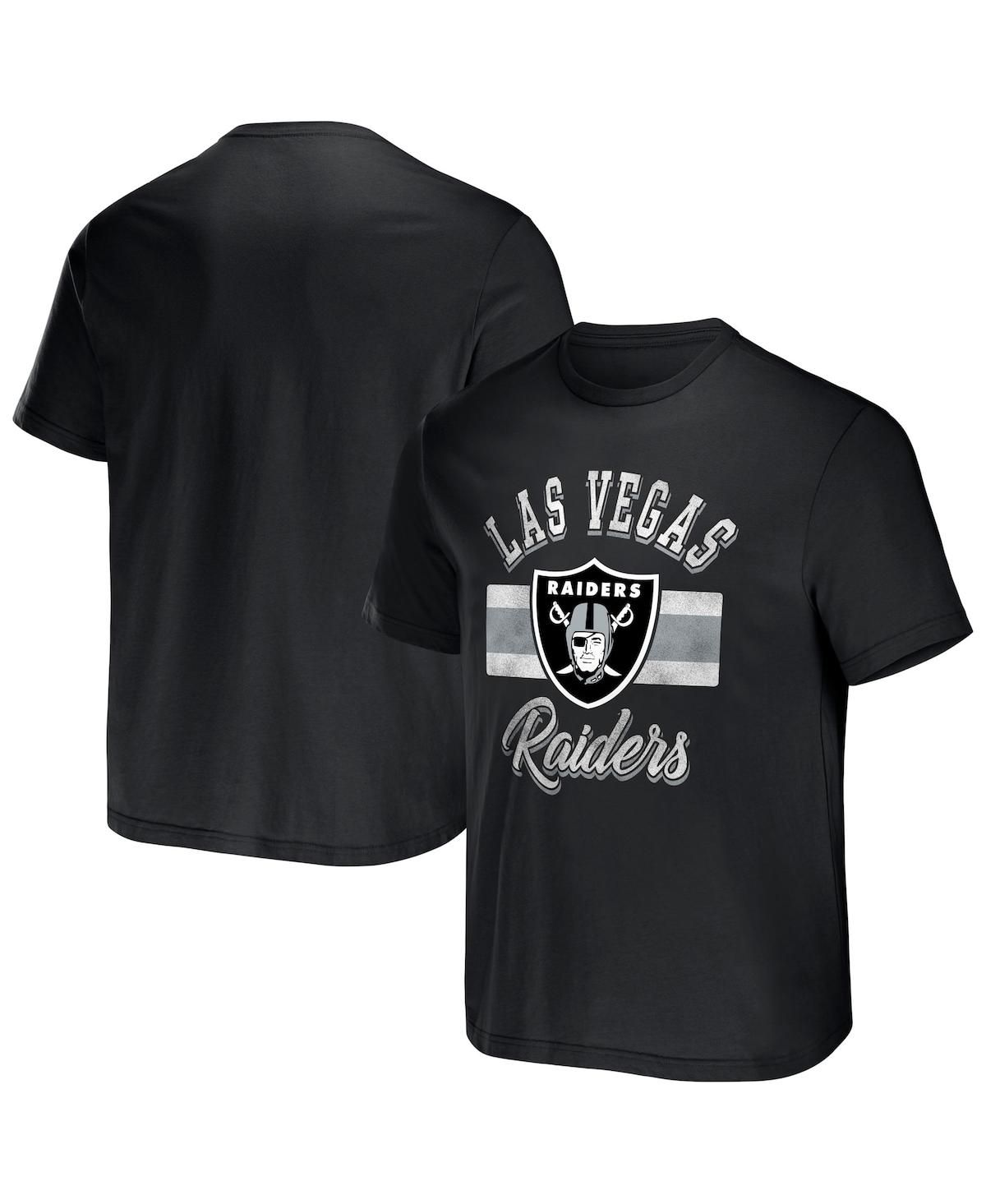 Мужская футболка в полоску NFL x из коллекции Darius Rucker от Black Las Vegas Raiders