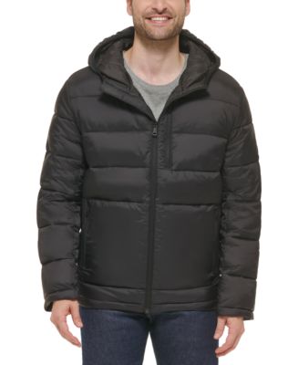 Cole Haan Men's Lightweight Hooded Puffer Jacket - Macy's