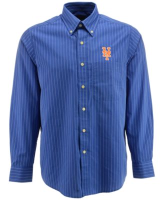 new york mets button down shirt