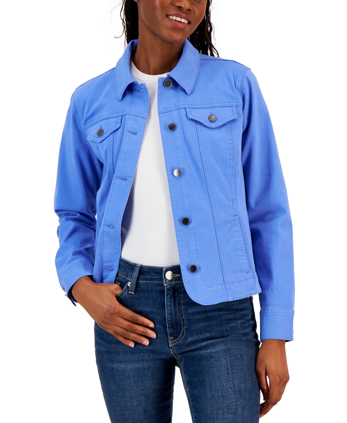 Charter club denim jacket online