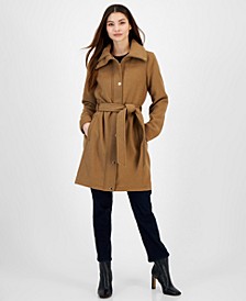 Women's Belted Coat, Created for Macy's