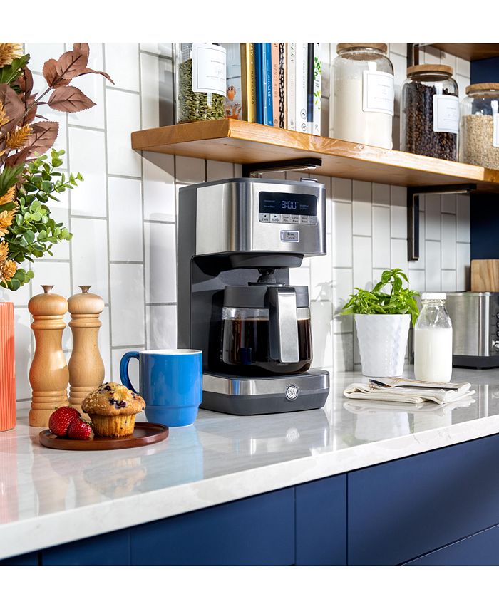 GE Appliances Glass Carafe Programmable Drip Coffee Maker Macy's