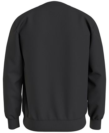Tommy hilfiger men's collegiate logo sweatshirt new arrivals