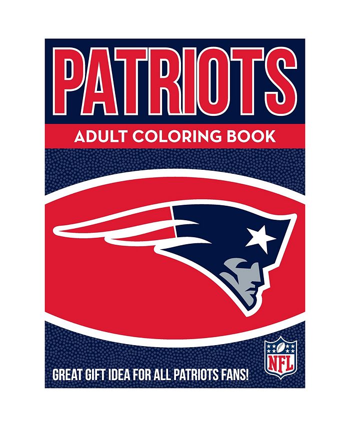 In the Sports Zone NFL Adult Coloring Book, New England Patriots - Macy's