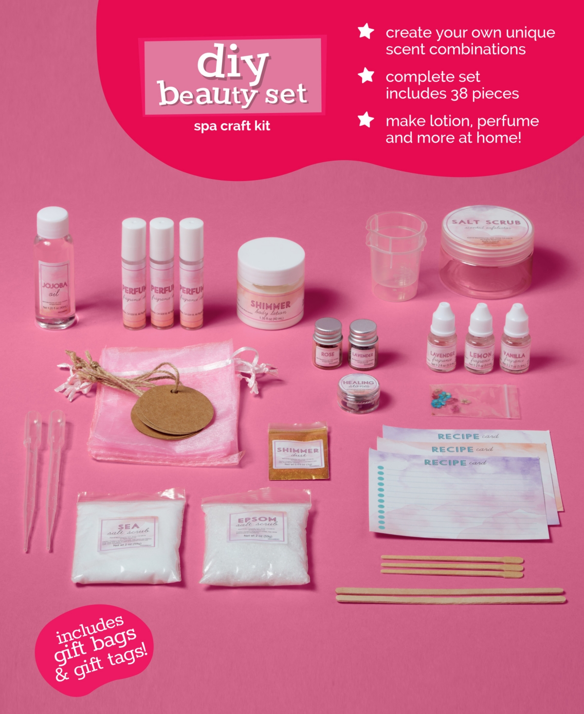 Geoffrey's Toy Box Do It Yourself Beauty Spa Craft Set, Created For Macy's In Open Miscellaneous