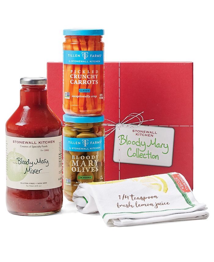 Stonewall Kitchen 2022 Holiday Bloody Mary Collection, 4 Piece Set Macy's
