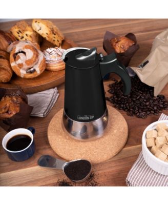 Stainless Steel Espresso Maker 10-Cup