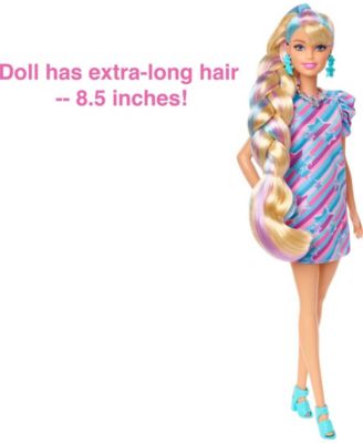 Barbie Totally Hair Star Theme Doll With 8.5" Long Hair, 15+ Styling Accessories & Color-Change Clips, For Kids 3+ - View #7
