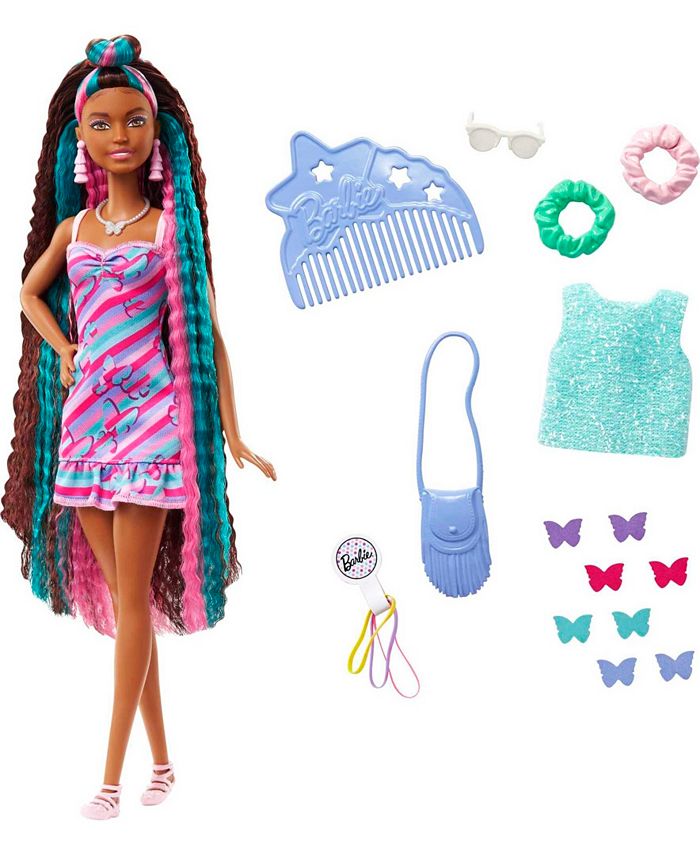 transfusie geschiedenis Delegeren Barbie Totally Hair Butterfly Themed Doll & Reviews - All Toys - Macy's