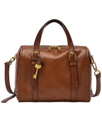 Fossil Women's Carlie Satchel - Macy's