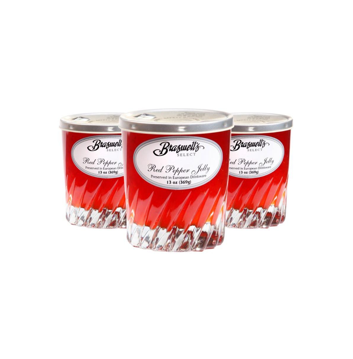 Braswells Select Red Pepper Jelly 13 oz (3 Pack)