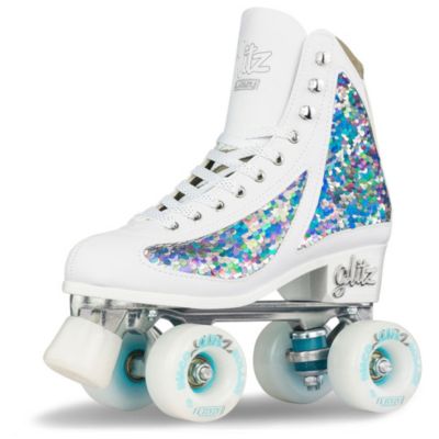 Glitz Roller Skates For Women And Girls - Dazzling Glitter Sparkle Quad Skates