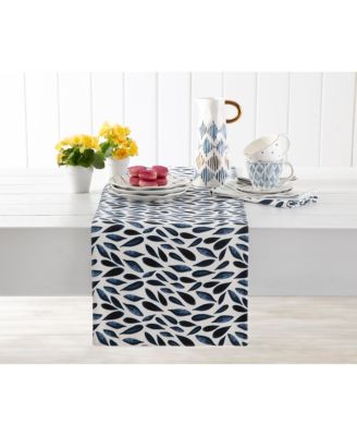 Blue Bay Runner, 14" x 72" 