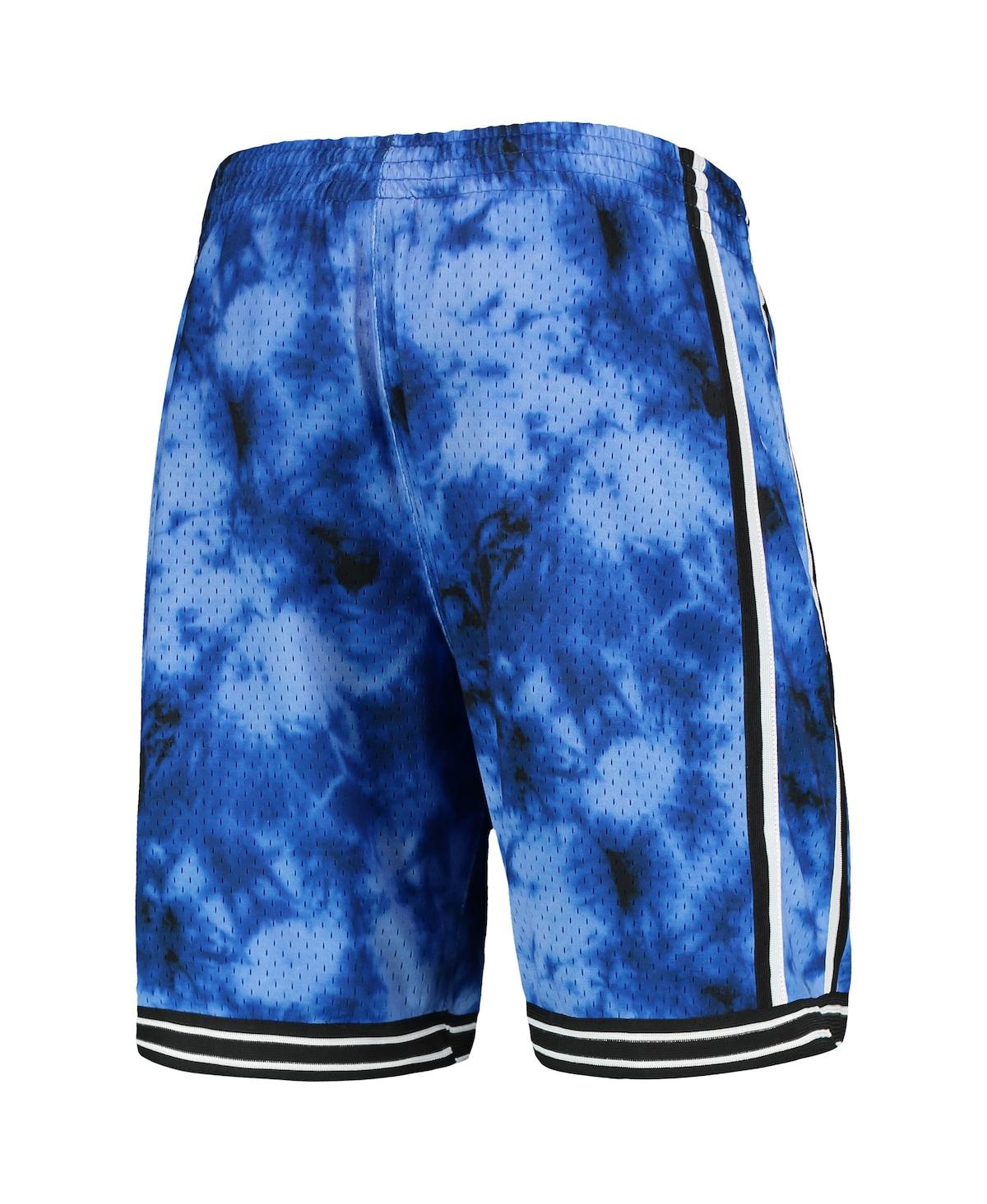 Men's Mitchell & NessGolden State Warriors Hardwood Classics 1995 Galaxy Swingman Shorts - Royal