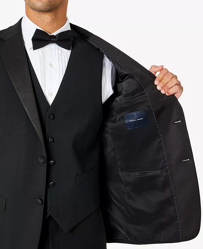Men's Modern-Fit Flex Stretch Tuxedo Jacket - thumbnail 7