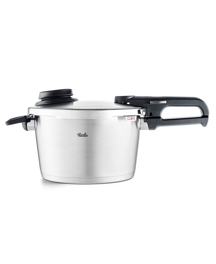 Fissler Vitavit Premium Stainless Steel 8.5 Quart Pressure Cooker with Steamer Insert Macy's