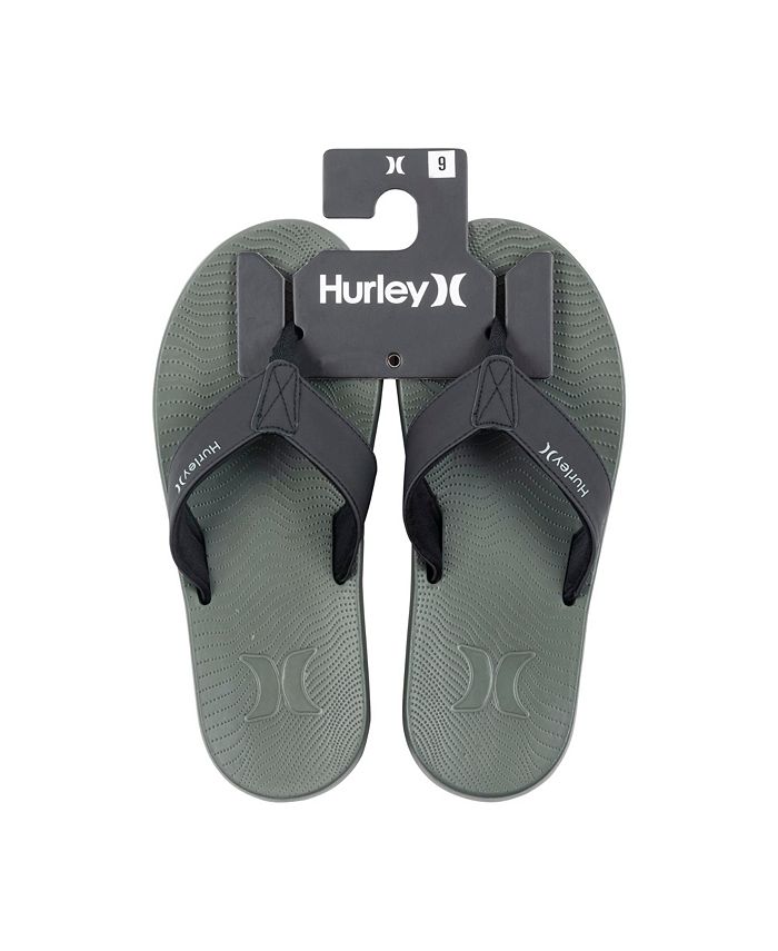 Hurley Men's Crest Tier Flip Flop Sandals Macy's
