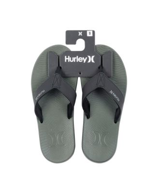 【DEARMINE】Tier Flip Flop Slippers Hurley Men's Crest Tier Flip Flop Sandals - Macy's