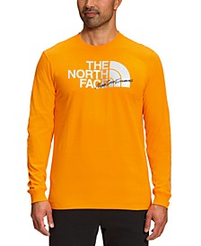 Men's Long Sleeve Graphic Injection Tee