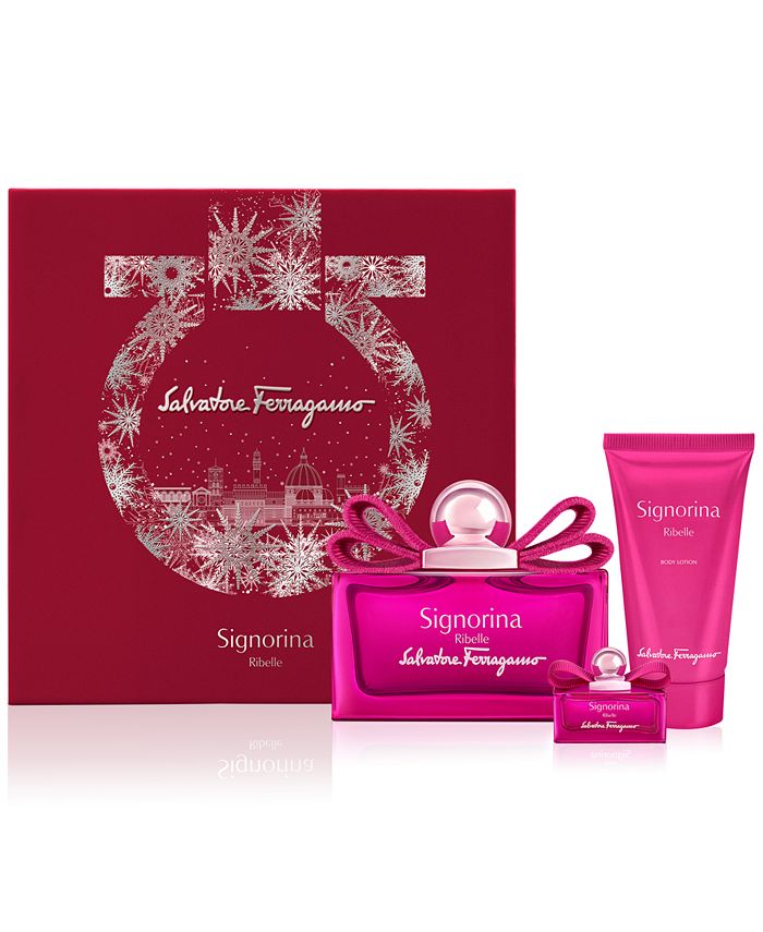 Sterkte auteursrechten Slechte factor Ferragamo 3-Pc. Signorina Ribelle Eau de Parfum Gift Set & Reviews - Perfume  - Beauty - Macy's