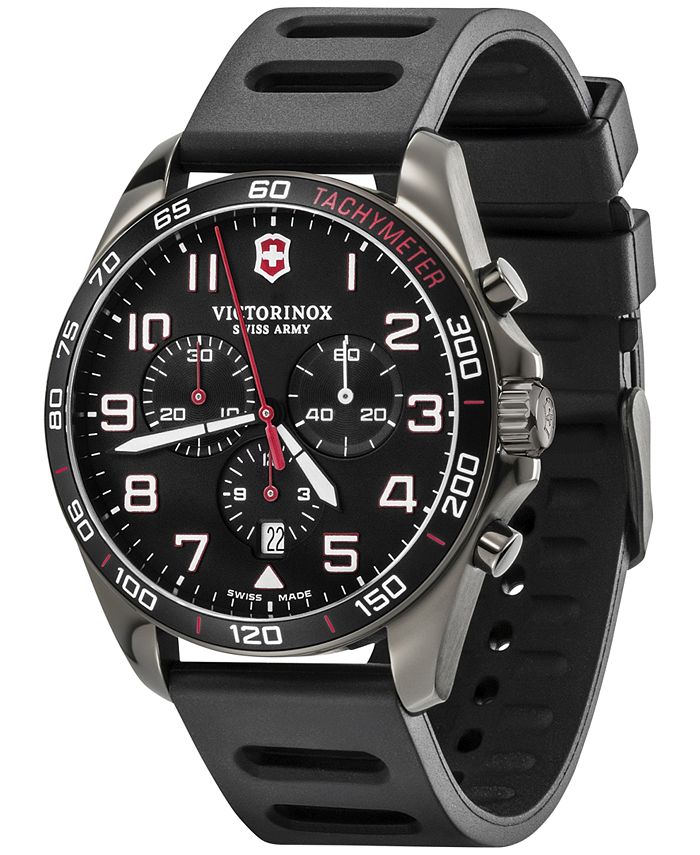Victorinox Fieldforce Classic Chronograph Black Dial Quartz 241928 100M Men's Watch – buy at low prices in the online store