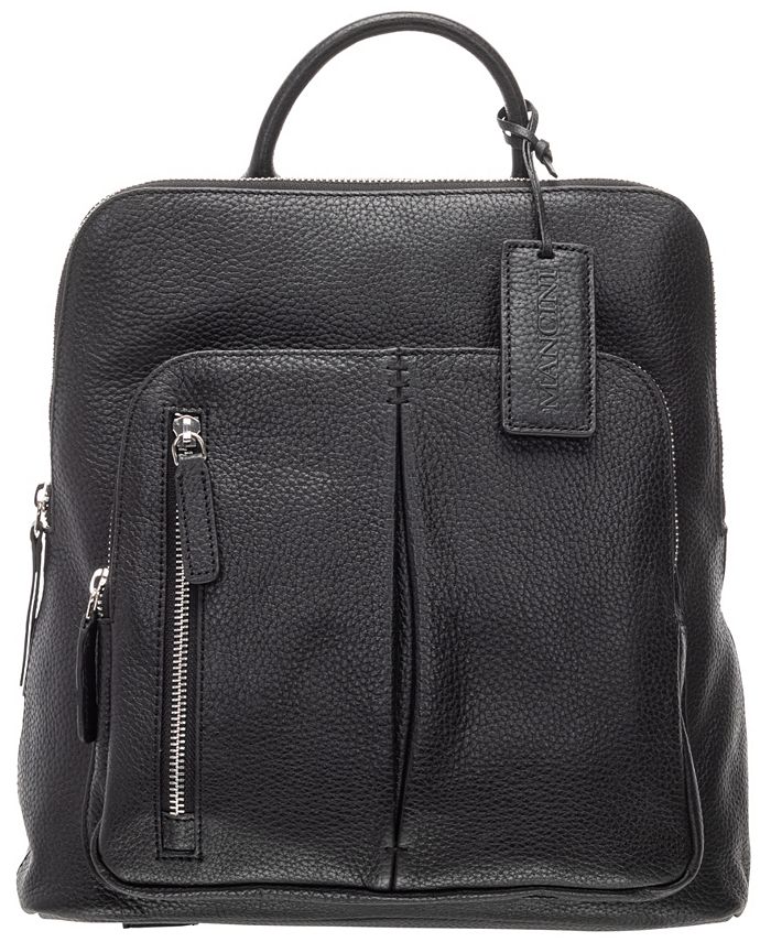 Mancini Women s Pebbled Brigette Backpack Macy s