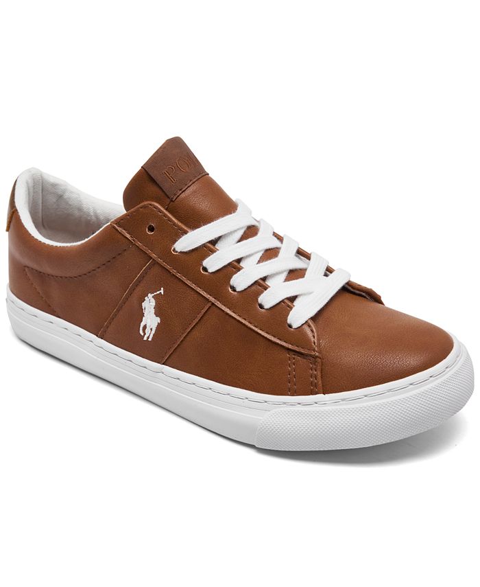 Polo Ralph Lauren Little Boys Sayer Lace Casual Sneakers from Finish ...