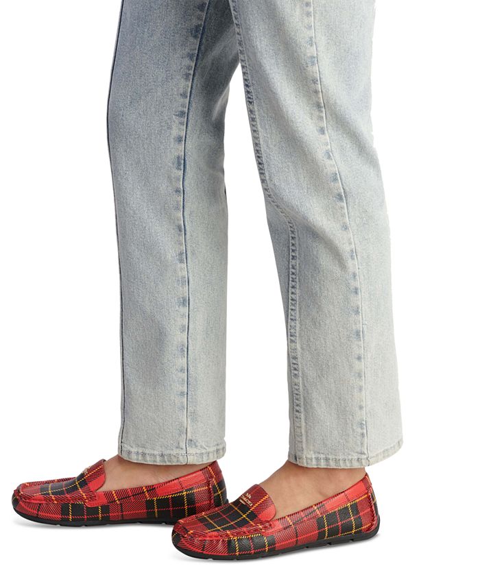 coach marley driver loafers blue