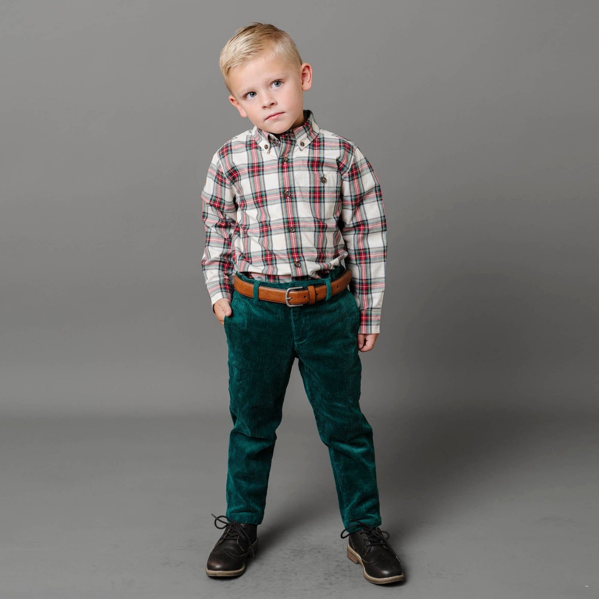 Hope & Henry Big Boys Organic Corduroy Pant